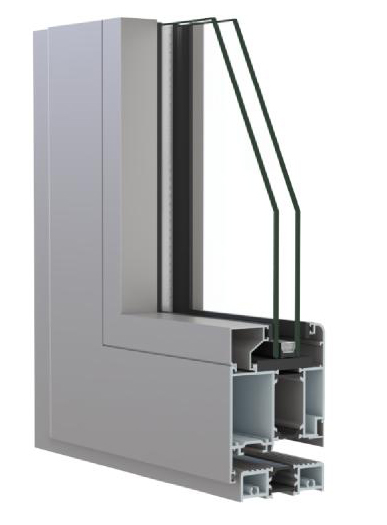 WY-A70GRM Thermal Break Inward Open Casement Door