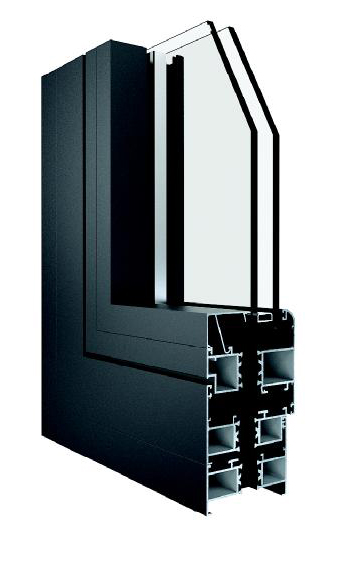 WY-B70GR Thermal Break Casement Window