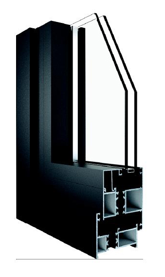 WY-A55GR Gasket Thermal Break Outward Open Casement Window