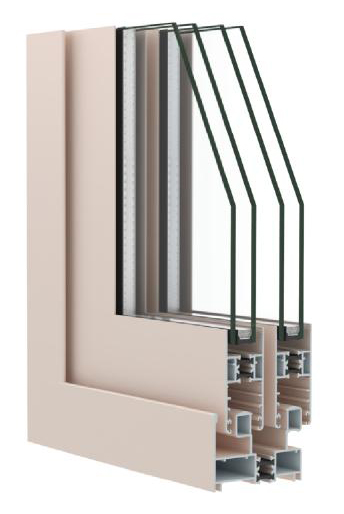 WL78GT Gasket Thermal Break Sliding Window