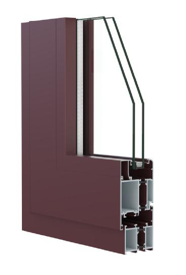 WY-A55GM Thermal Break Outward Open Casement Door