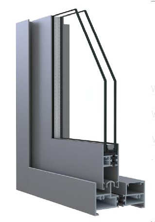 WY-90GT Gasket Thermal Break Single Track Sliding Door