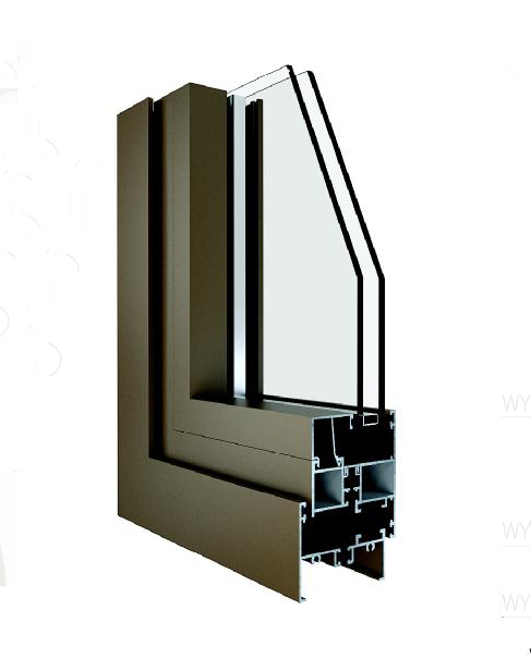 WY-GRJ60 Glue Injection Thermal Break Outward Open Casement Window