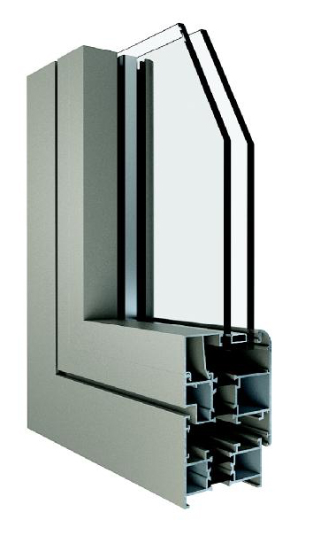 WY-60GR Thermal Break Outward Open Casement Window